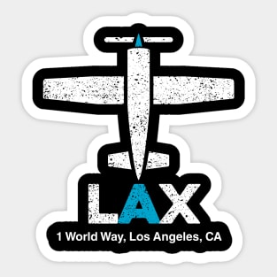 Los Angeles Airport Sticker